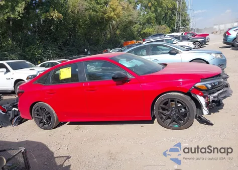 2025 Honda Civic Sport из США, поврежденный, VIN 2HGFE2F53SH534538